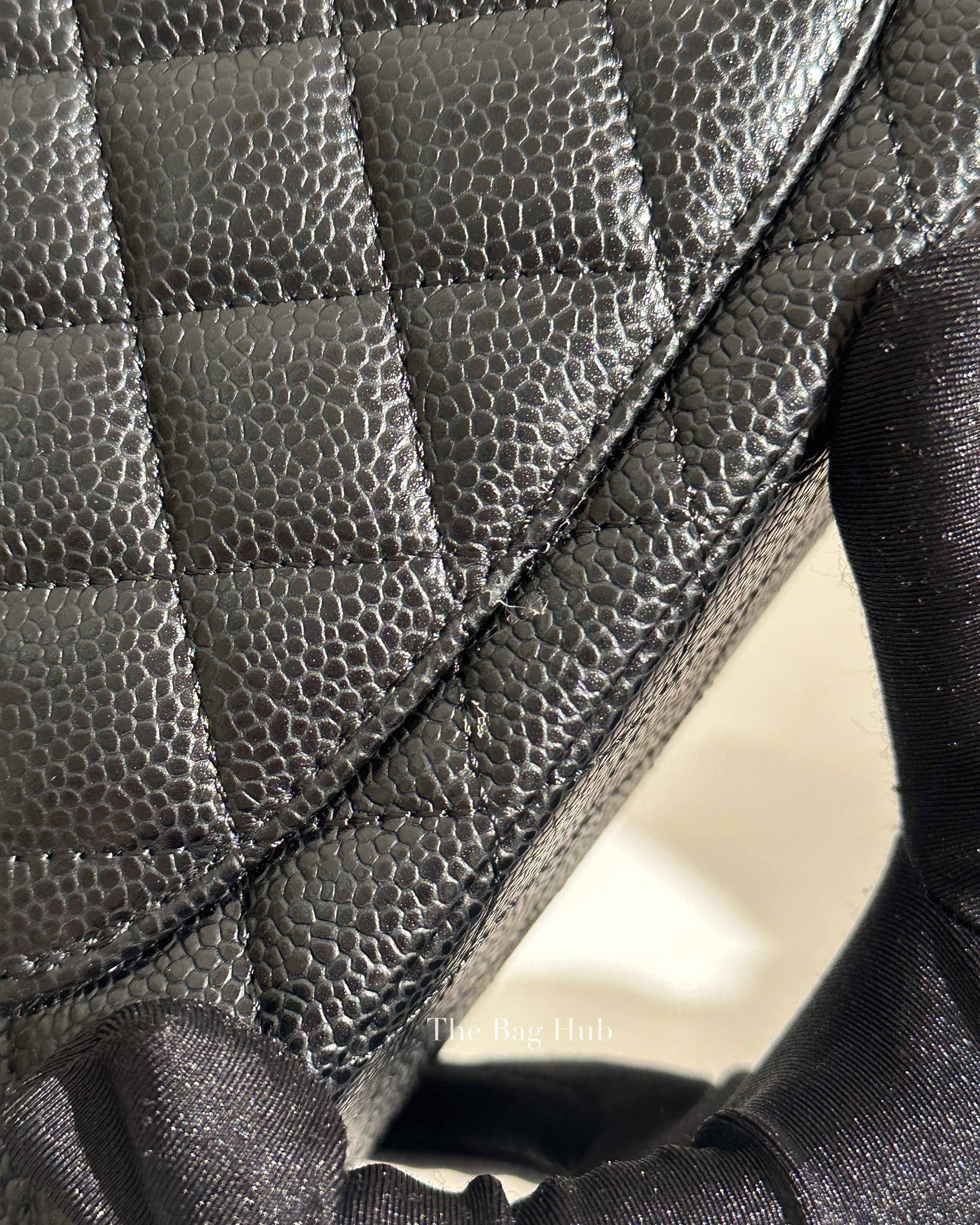 Chanel Black Caviar Small Double Flap Bag SHW