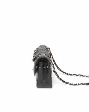 Chanel Black Caviar Small Double Flap Bag SHW