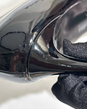 Louis Vuitton Black Patent Leather Fiance Pumps Size 36