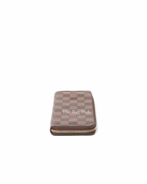 Louis Vuitton Brown Canvas Damier Ebene Cherry Clemence Wallet