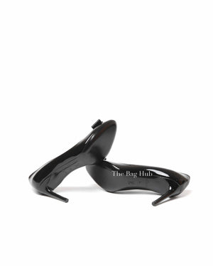 Louis Vuitton Black Patent Leather Fiance Pumps Size 36