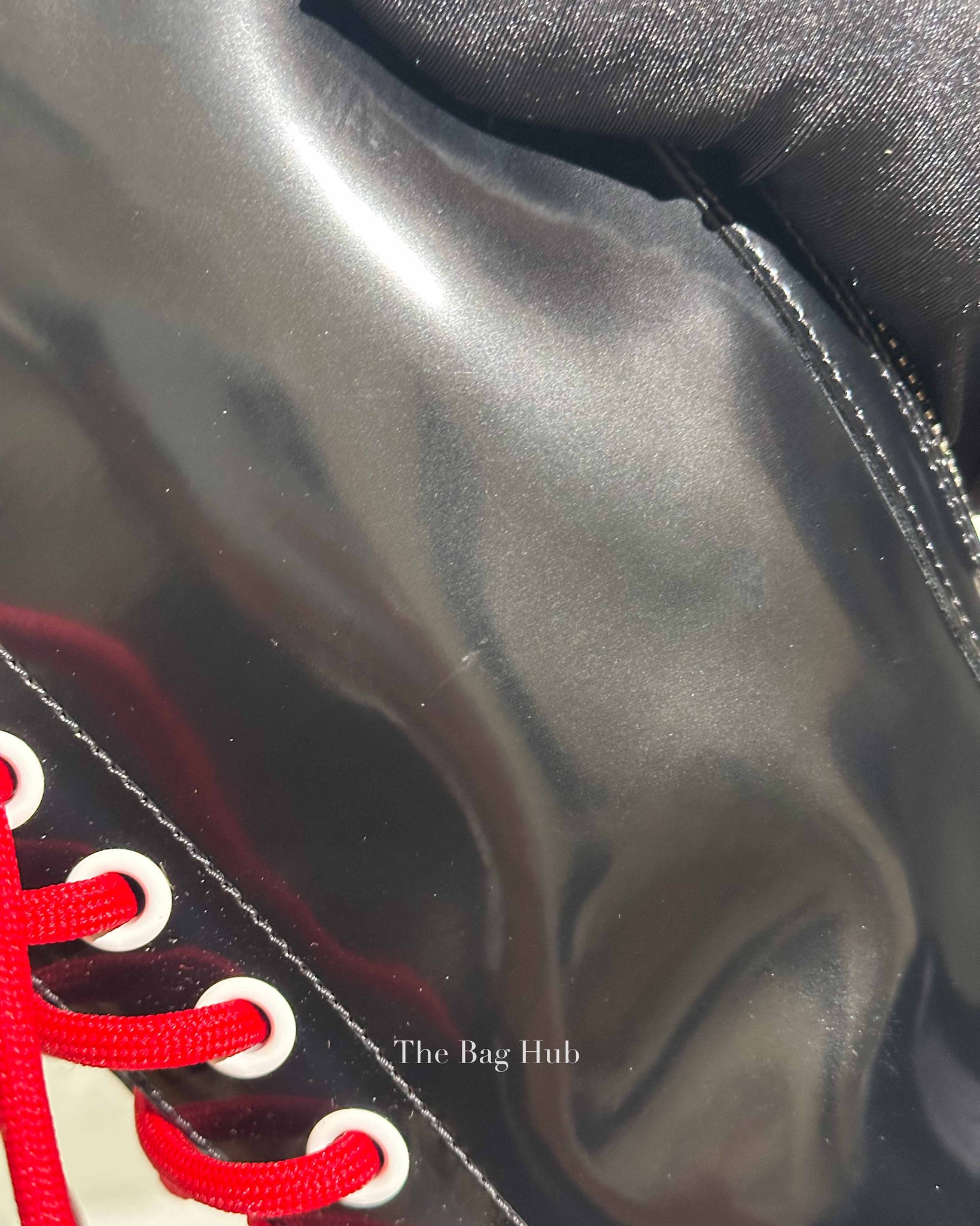 Christian Louboutin Stage Lace Leather Lace-Up Boots Women's Size 38