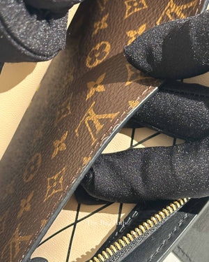 Louis Vuitton Reverse Monogram Trunk Clutch Bag