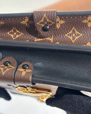 Louis Vuitton Reverse Monogram Trunk Clutch Bag