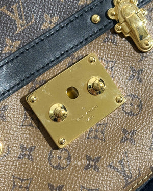 Louis Vuitton Reverse Monogram Trunk Clutch Bag