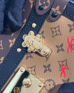 Louis Vuitton Reverse Monogram Trunk Clutch Bag