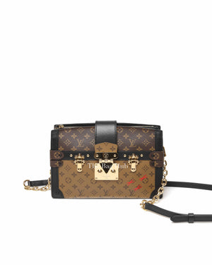 Louis Vuitton Reverse Monogram Trunk Clutch Bag Designer Brand Authentic Louis Vuitton The Bag Hub