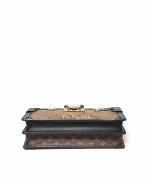 Louis Vuitton Reverse Monogram Trunk Clutch Bag