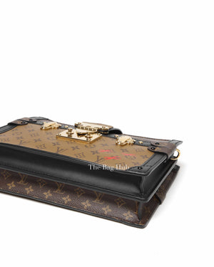 Louis Vuitton Reverse Monogram Trunk Clutch Bag