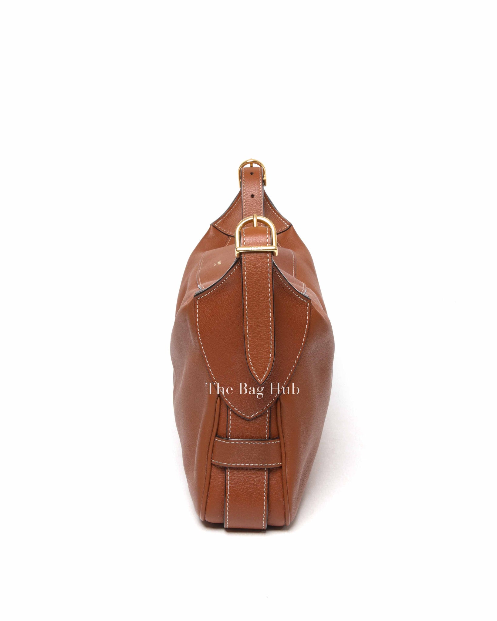 Celine Tan Calfskin Romy Supple Medium Shoulder Bag
