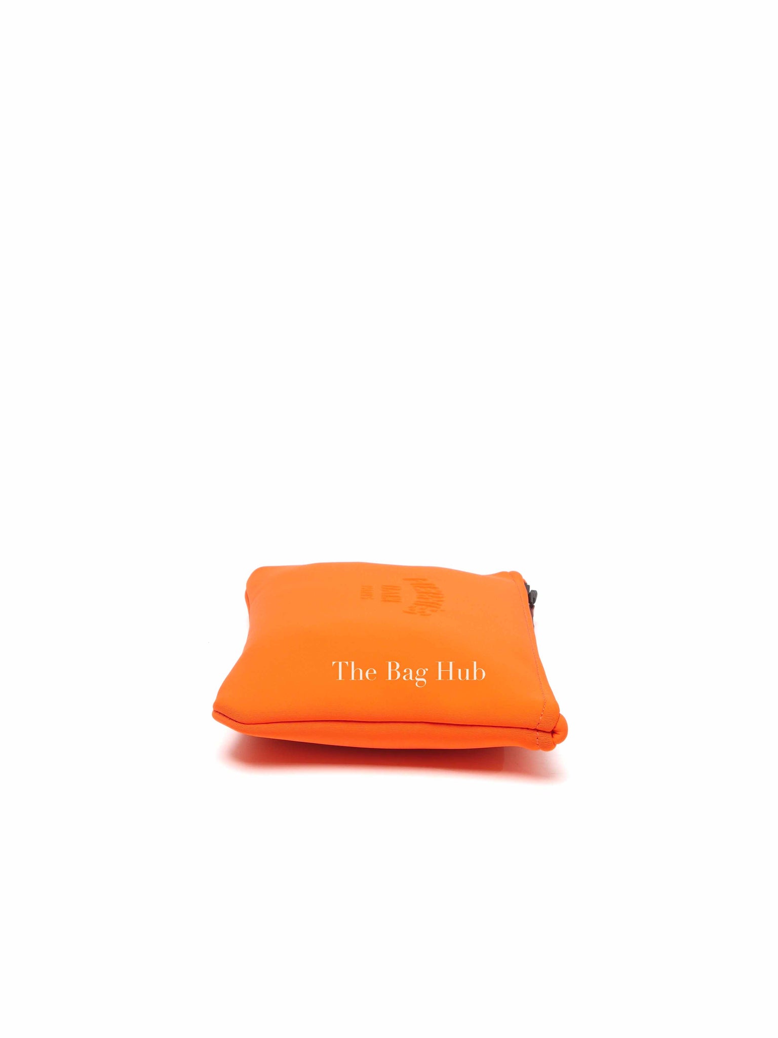 Hermes Orange Neoprene Small Case Orange