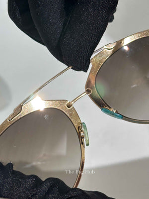 Dior White Gold Gradient Lenses Reflected 31U 52 21 Sunglasses