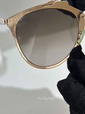 Dior White Gold Gradient Lenses Reflected 31U 52 21 Sunglasses
