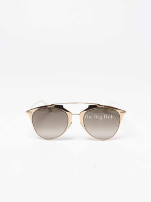 Dior White Gold Gradient Lenses Reflected 31U 52 21 Sunglasses