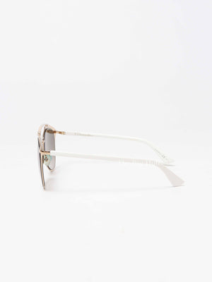Dior White Gold Gradient Lenses Reflected 31U 52 21 Sunglasses