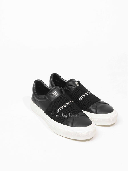 １着でも送料無料 Calfskin Black Givenchy Leather Sneakers Men's Sports City 香水(女性用)