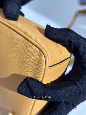Prada Mais Saffiano Leather Flap Crossbody Bag 1BD193