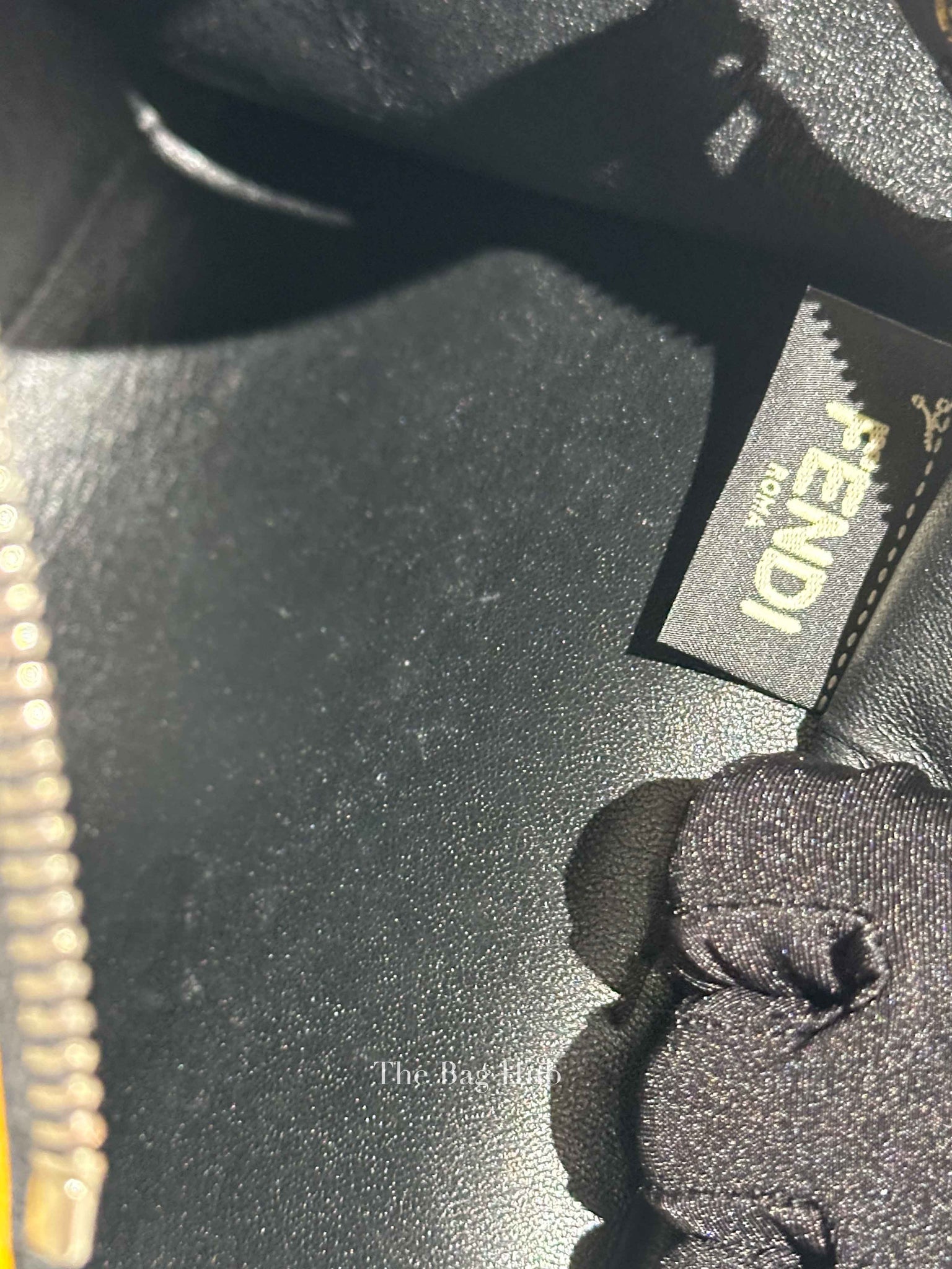 Fendi Black Leather Mini 3Jours Tote