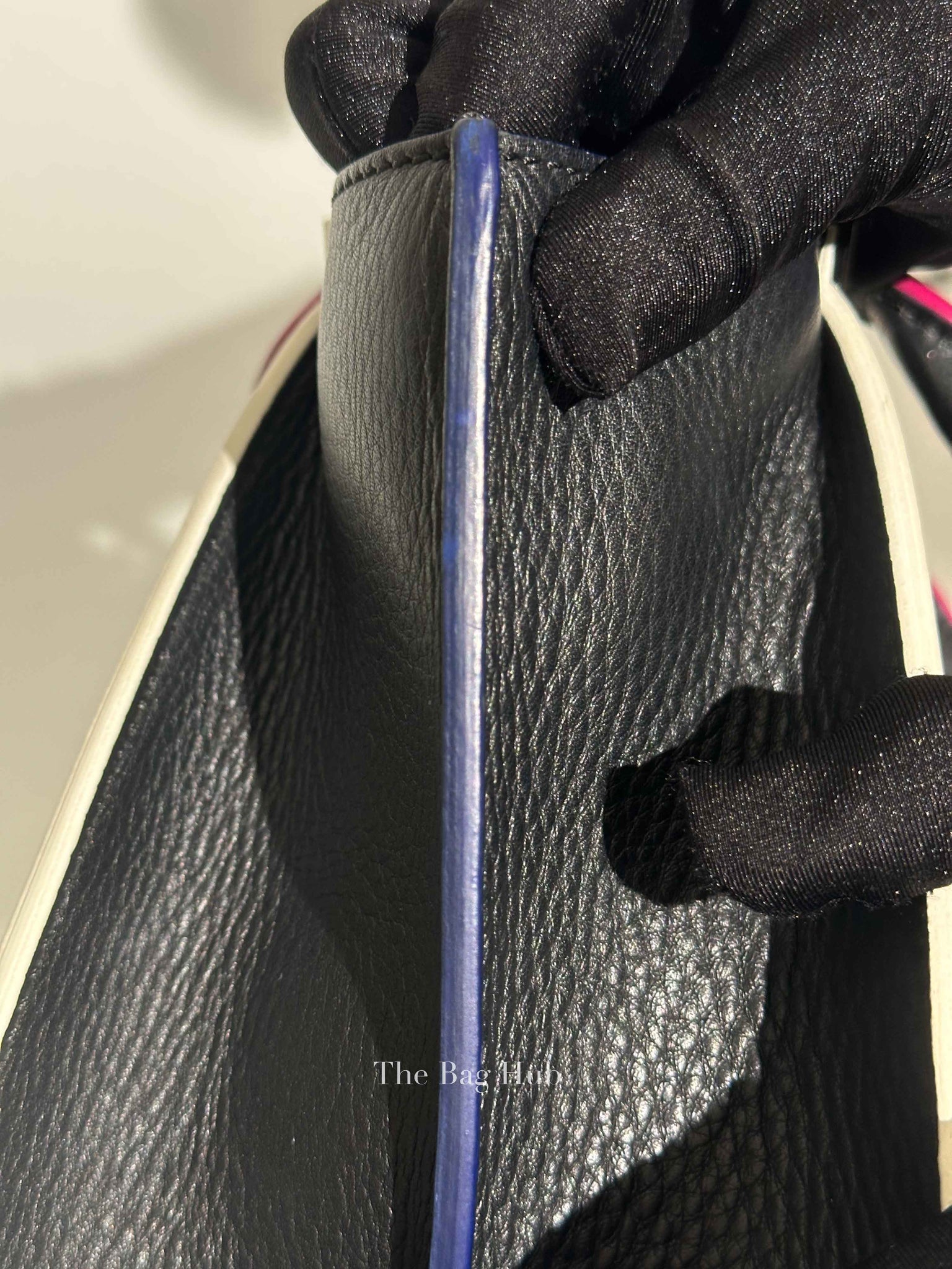Fendi Black Leather Mini 3Jours Tote