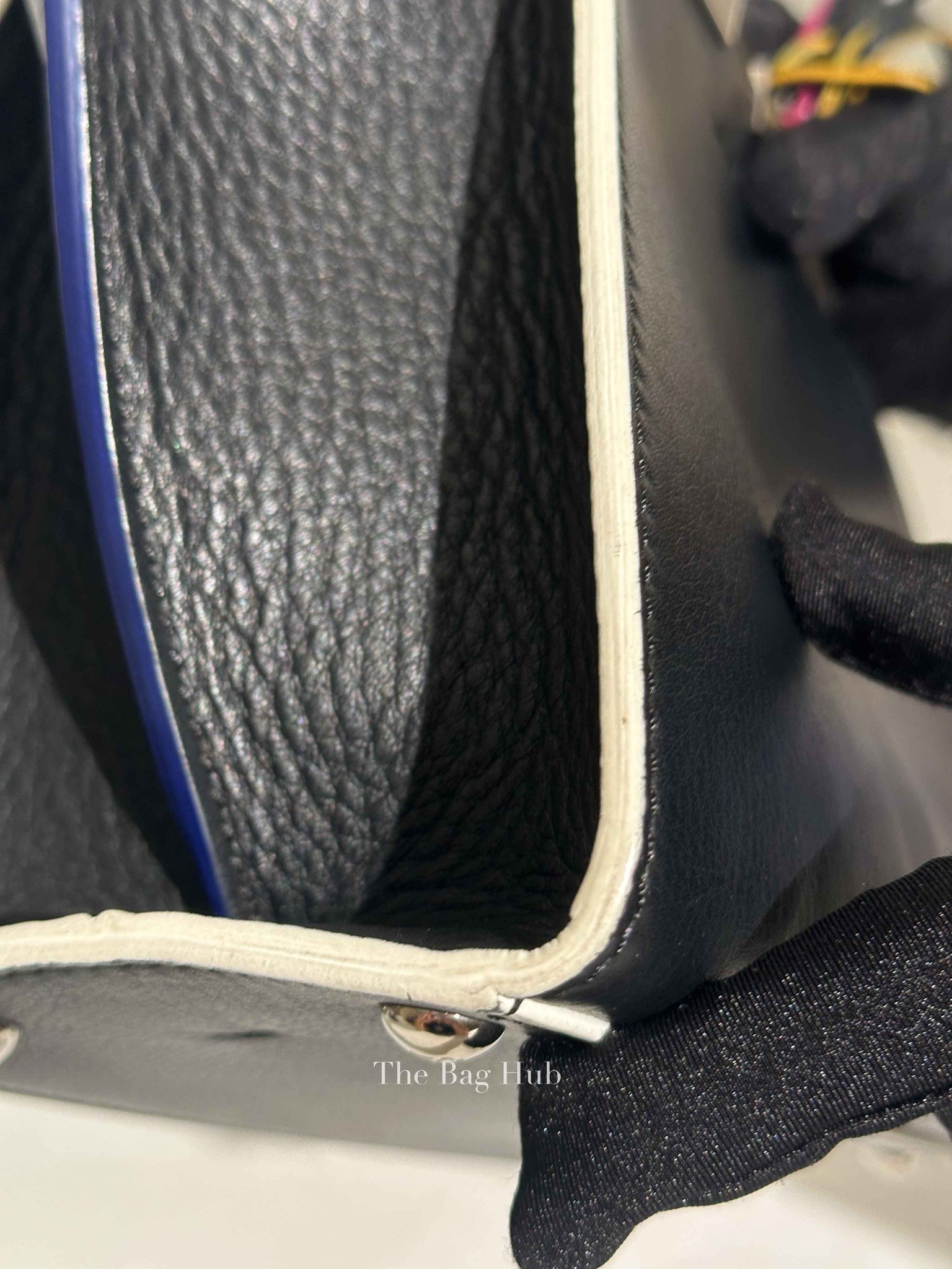 Fendi Black Leather Mini 3Jours Tote
