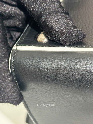 Fendi Black Leather Mini 3Jours Tote
