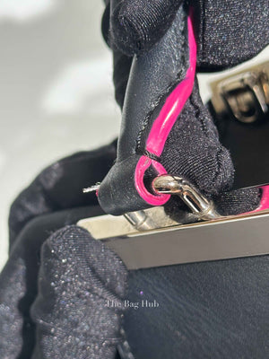 Fendi Black Leather Mini 3Jours Tote