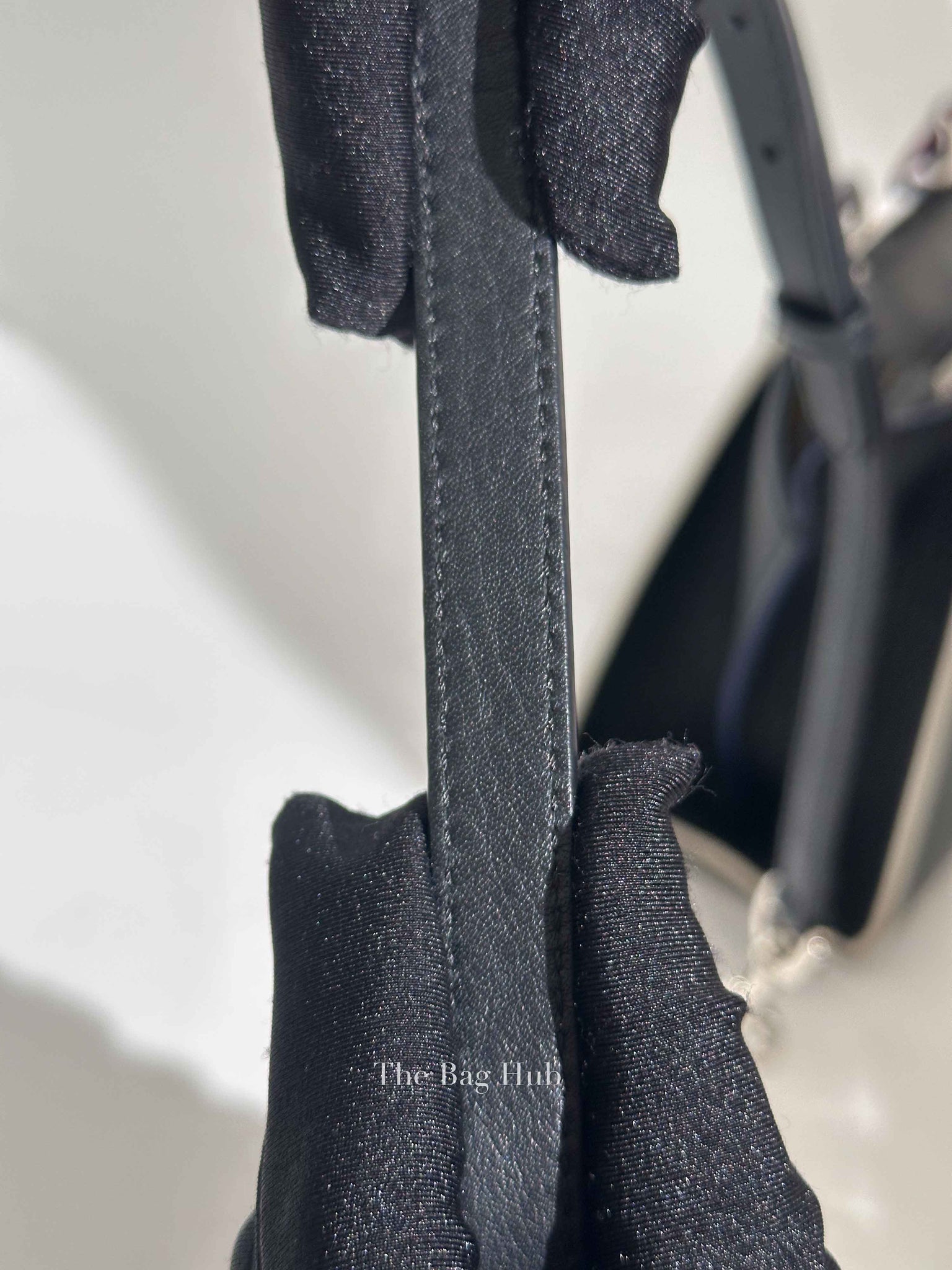 Fendi Black Leather Mini 3Jours Tote