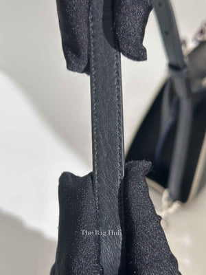 Fendi Black Leather Mini 3Jours Tote