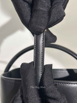 Saint Laurent Black Shiny Calfskin Le 37 Mini Bucket Bag