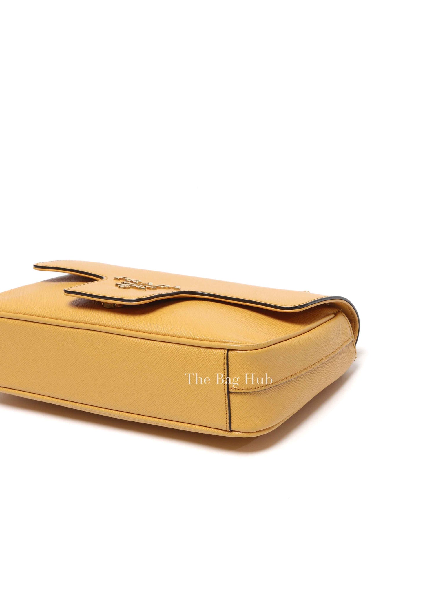 Prada Mais Saffiano Leather Flap Crossbody Bag 1BD193