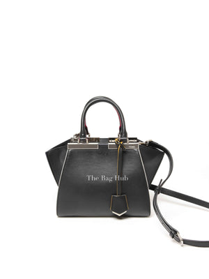 Fendi Black Leather Mini 3Jours Tote