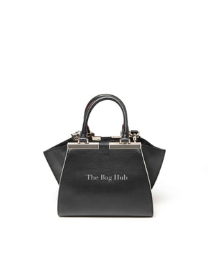 Fendi Black Leather Mini 3Jours Tote
