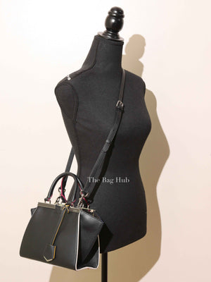 Fendi Black Leather Mini 3Jours Tote