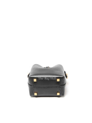Saint Laurent Black Shiny Calfskin Le 37 Mini Bucket Bag