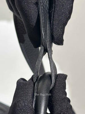 Hermes Noir Clemence Lindy 30 Bag PHW