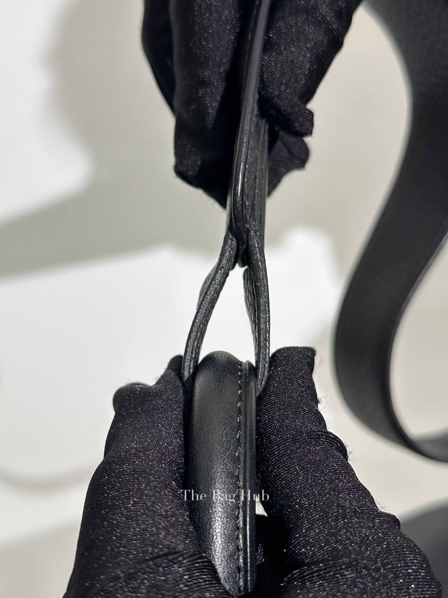 Hermes Noir Clemence Lindy 30 Bag PHW