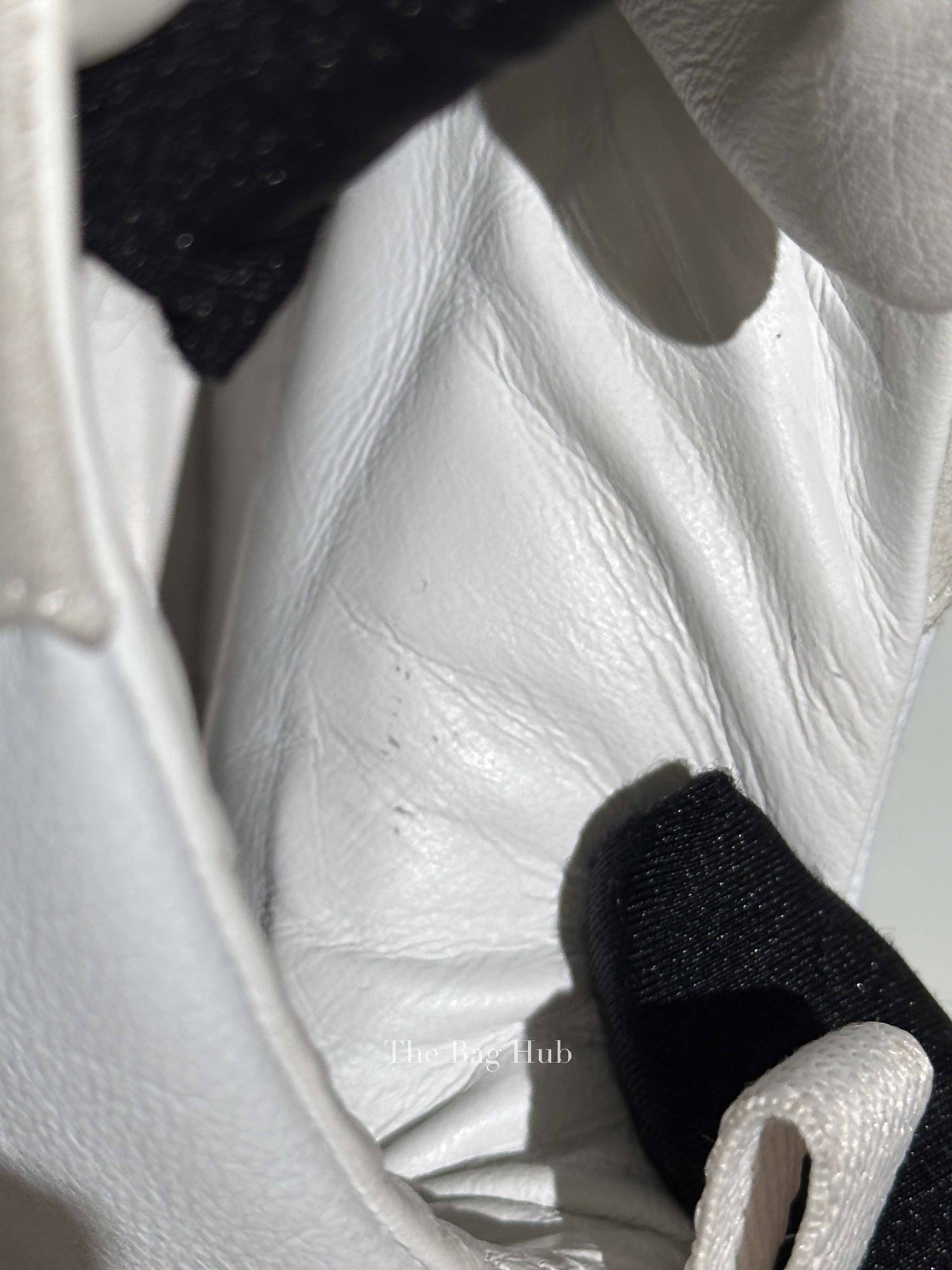 Hermes Blanc Leather Hip Hop Top High Sneakers Size 36