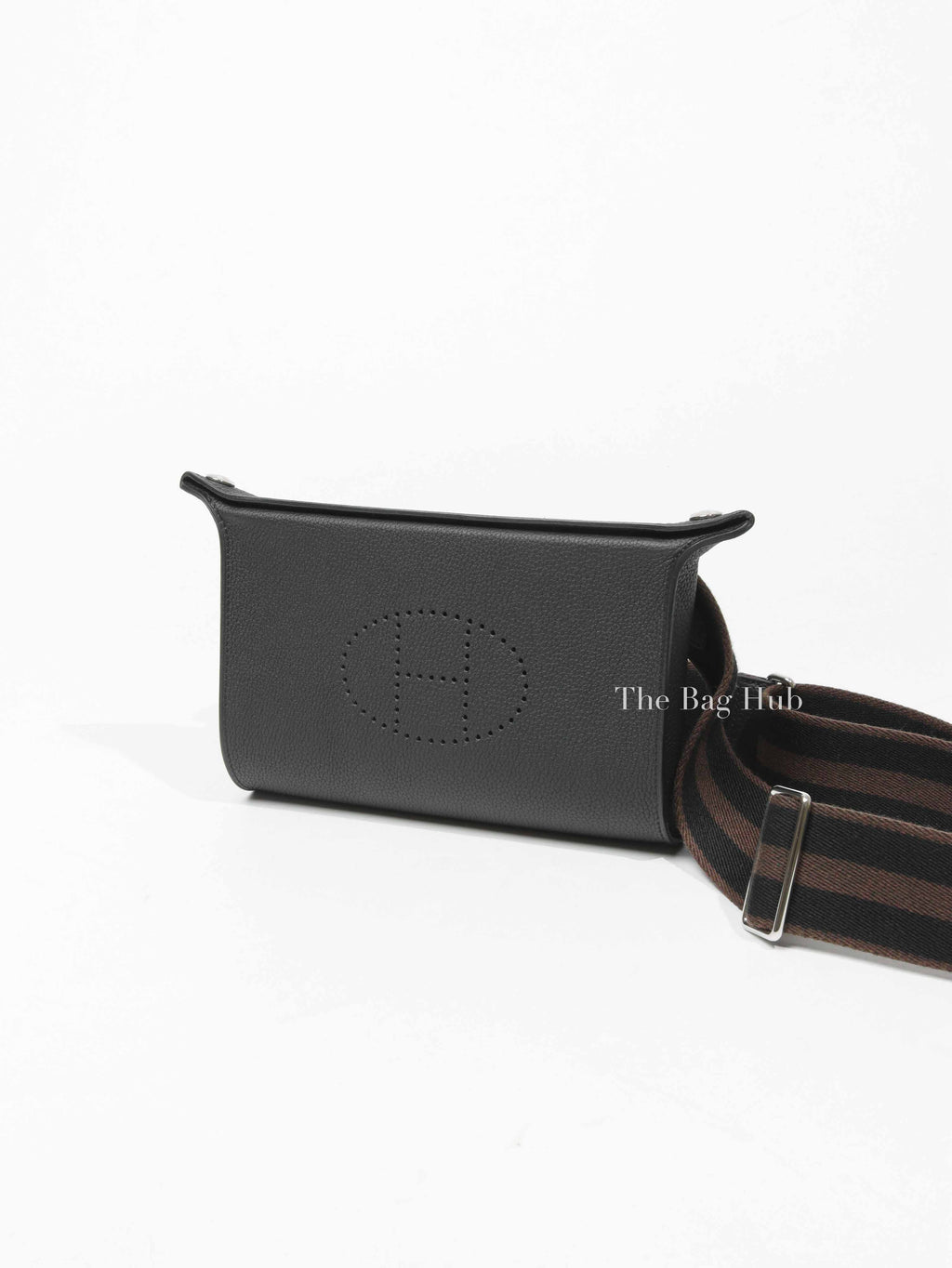 Hermes Noir Togo Videpoches Bag PHW