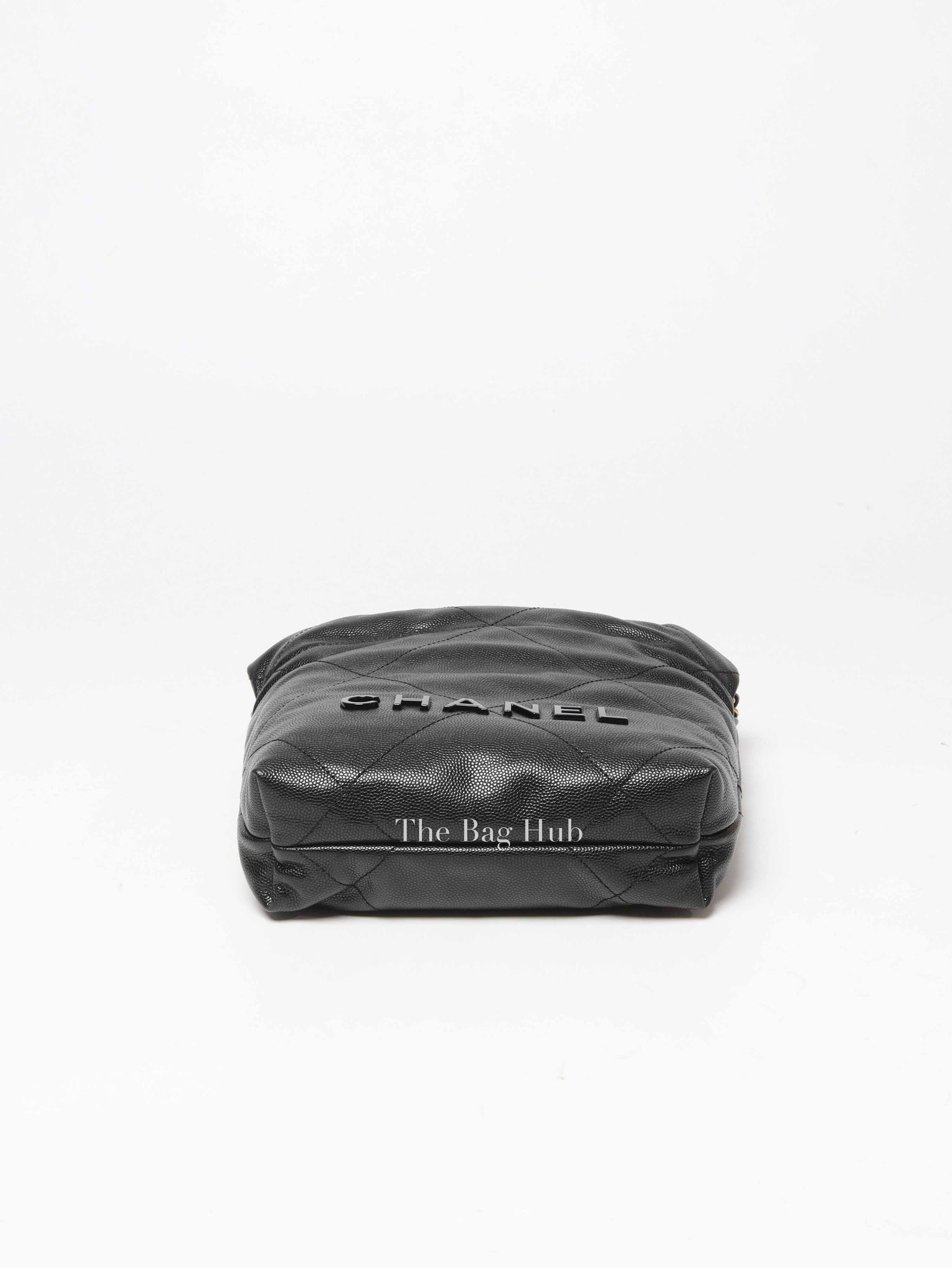 Chanel Black Caviar Leather C22 Mini Handbag