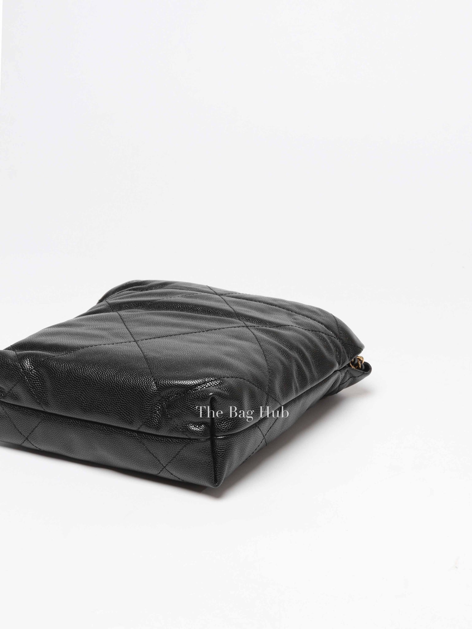 Chanel Black Caviar Leather C22 Mini Handbag