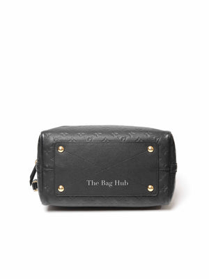 Louis Vuitton Black Monogram Empreinte Leather Speedy Bandouliere 30 Bag