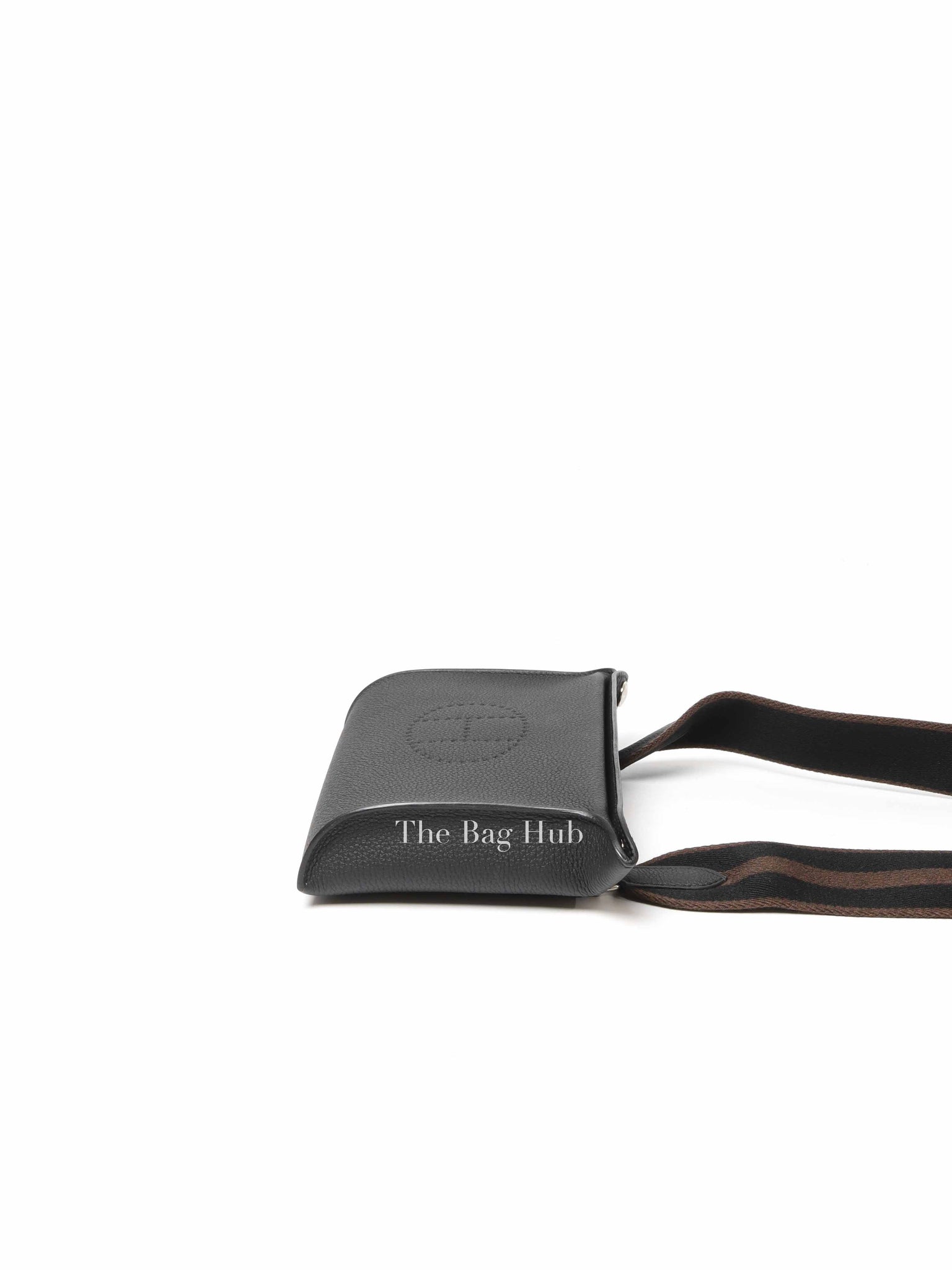 Hermes Noir Togo Videpoches Bag PHW