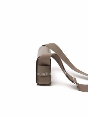 Hermes Etoupe Chevre Mysore Geta Shoulder Bag