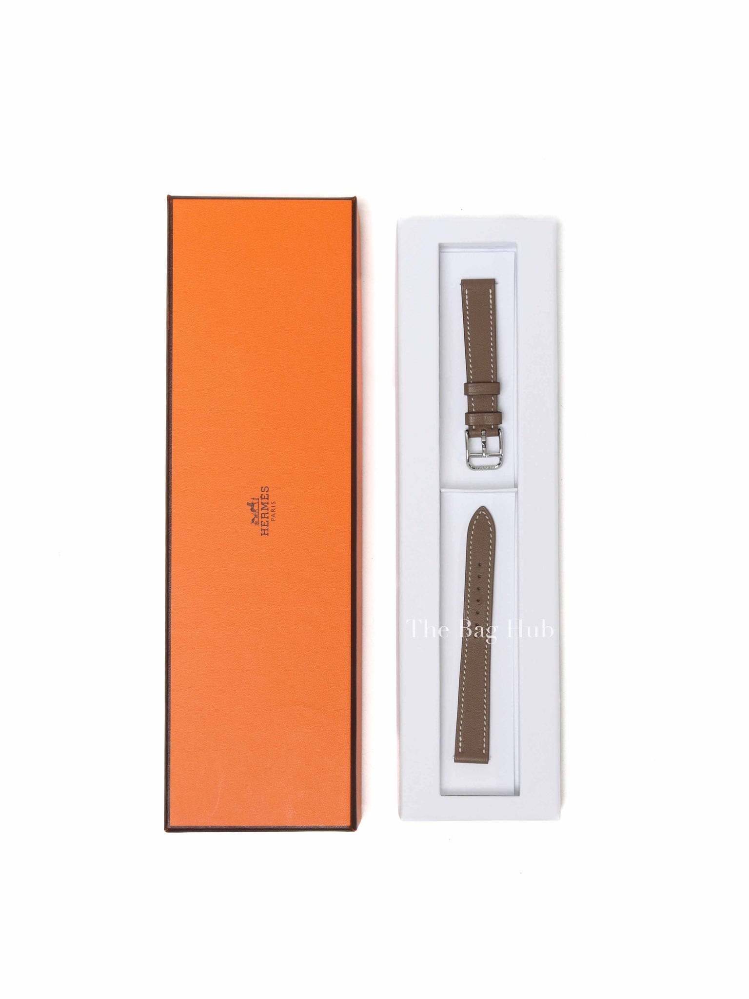 Hermes Stainless Steel Black Croc Leather Wrist Small Watch Size 31MM