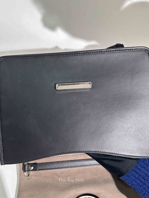 Fendi Black Leather Mini Kan I F Logo Shoulder Bag