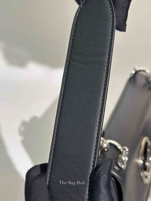 Fendi Black Leather Mini Kan I F Logo Shoulder Bag
