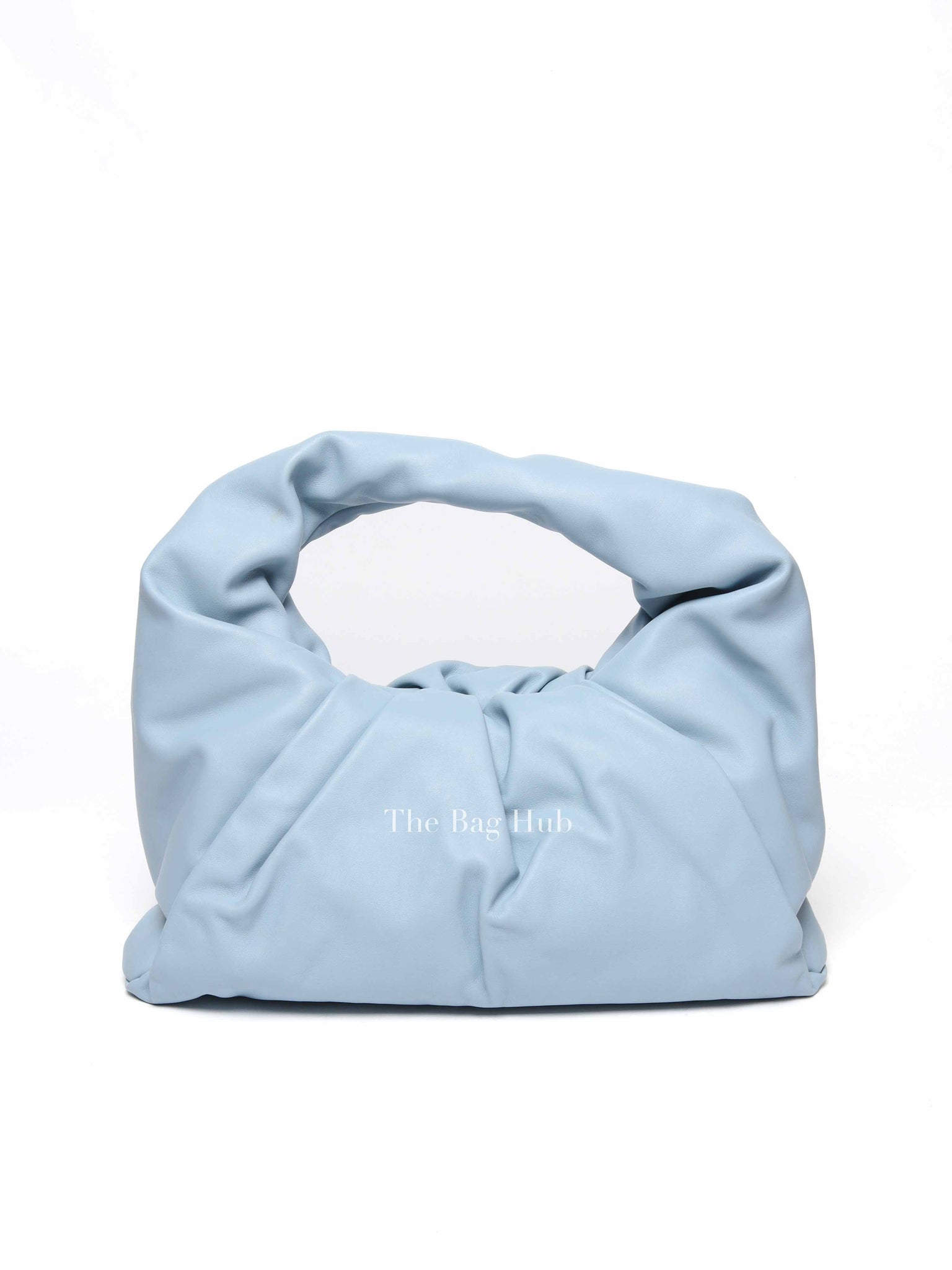 Bottega Veneta Powder Blue Leather The Shoulder Pouch Bag