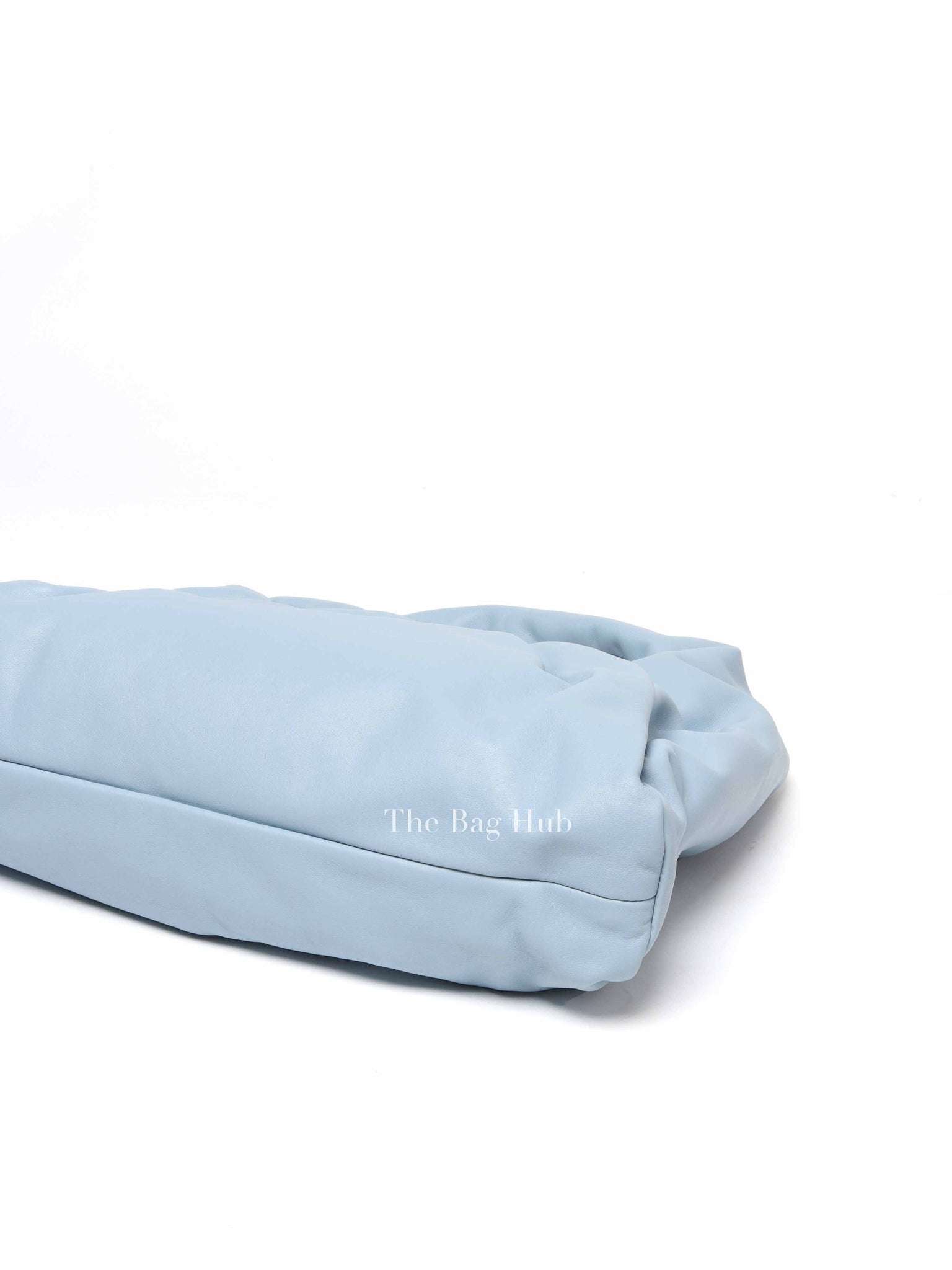 Bottega Veneta Powder Blue Leather The Shoulder Pouch Bag