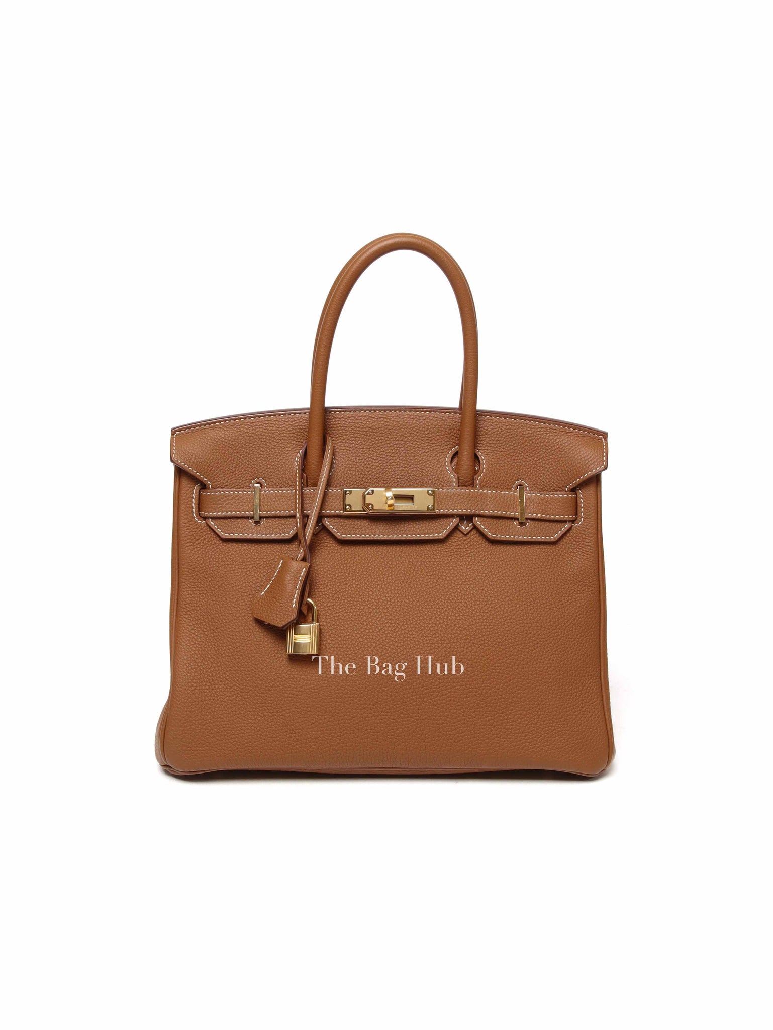 Hermes Gold Togo Birkin 30 Handbag
