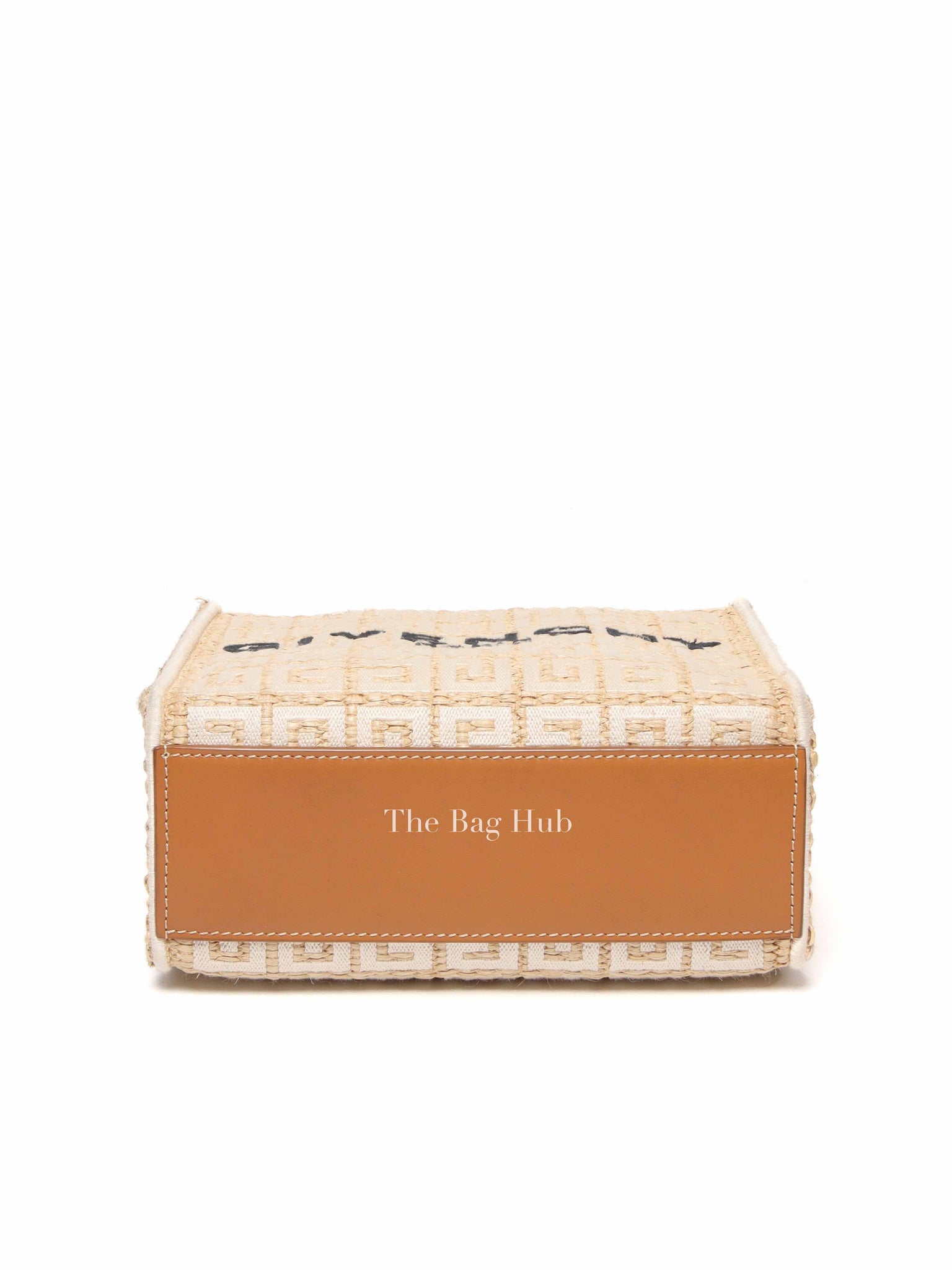Givenchy Natural Raffia G-Tote In 4gG Jute Mini Tote Bag